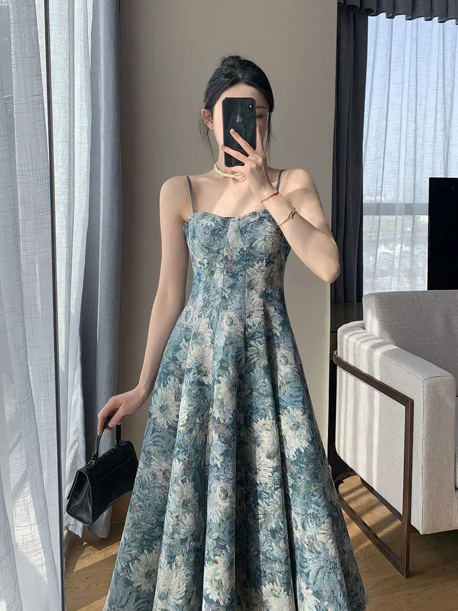 Zomerjurk Vintage Prints voor Vrouwen