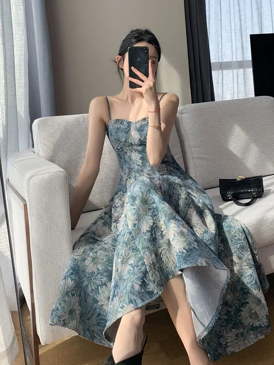 Zomerjurk Vintage Prints voor Vrouwen
