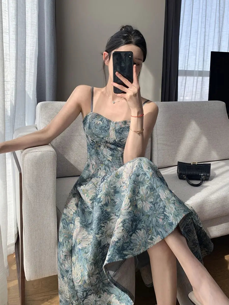 Zomerjurk Vintage Prints voor Vrouwen