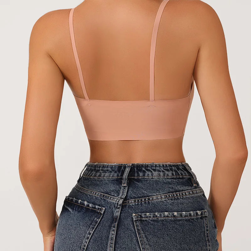 Lumi Summer Laser Cut Seamless Wireless Push-Up Bra