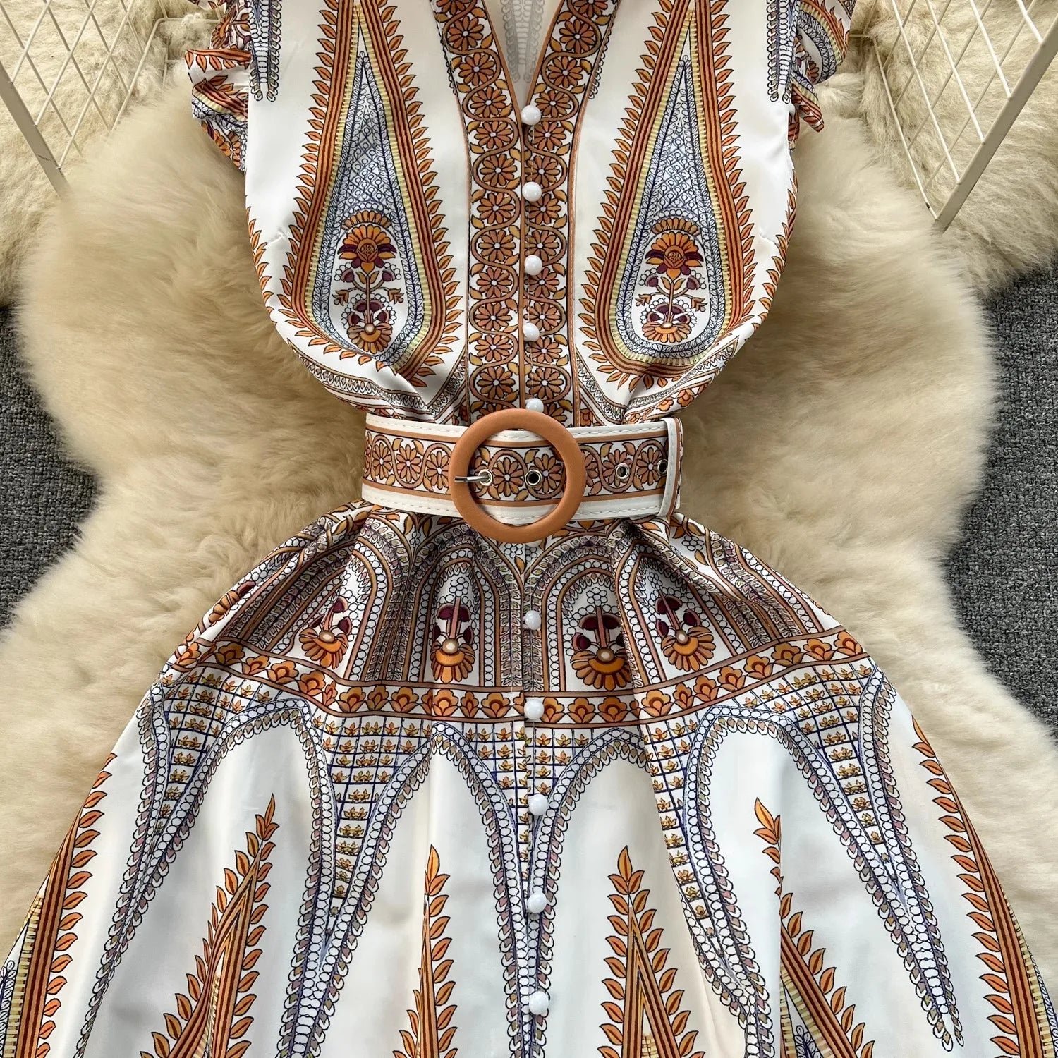 ModeMagie Zomer Mode Catwalk Maxi Jurk