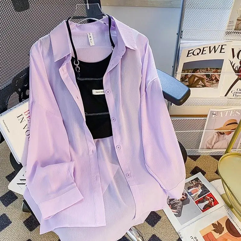 Simplicity Lässiger Sommer Chiffon Cardigan