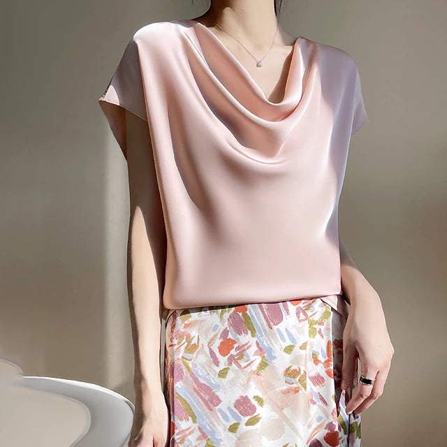 Glanzende Satijnen Zijde Elegance Couture
