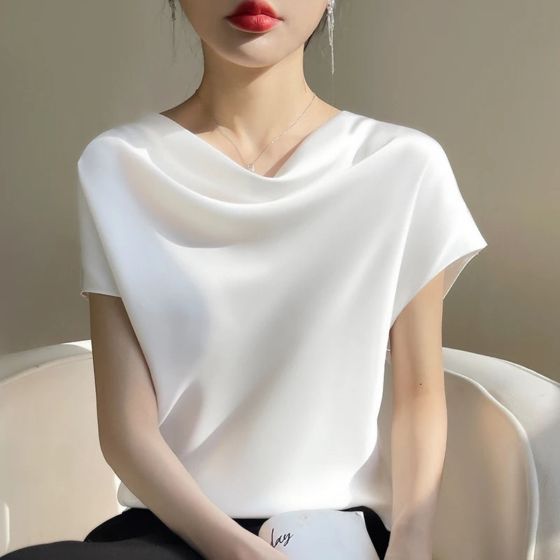 Glanzende Satijnen Zijde Elegance Couture