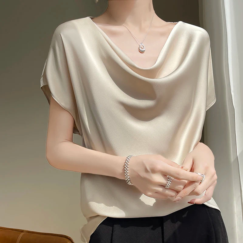 Glanzende Satijnen Zijde Elegance Couture