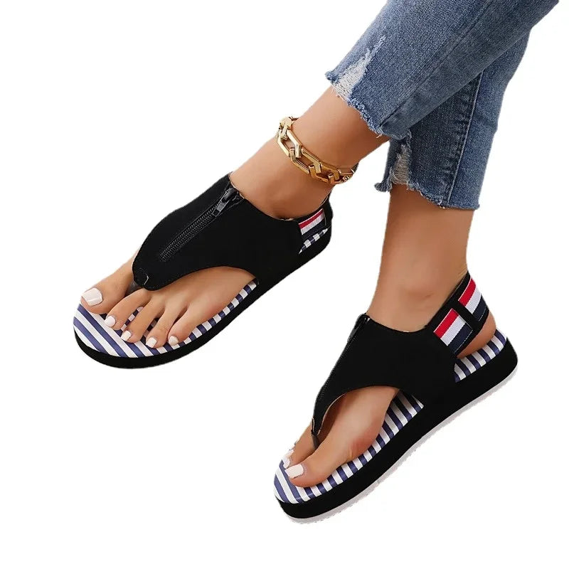 Sommer Plattform Sandalen für Abenteuerlustige Frauen