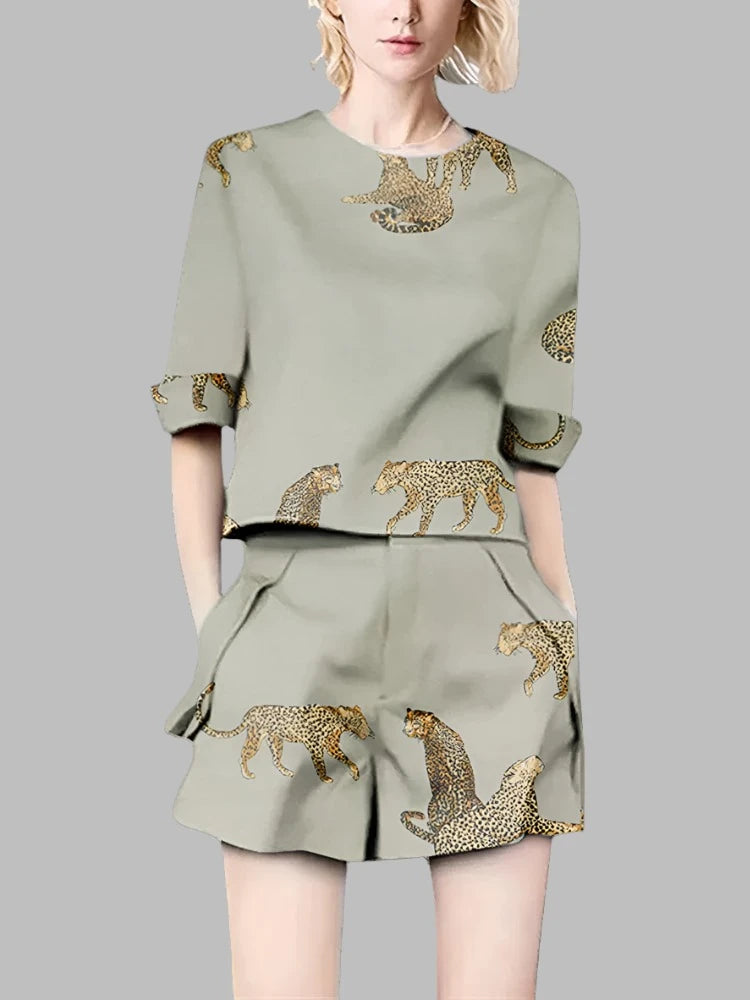 BellaGlam Zomerse Dierenprint Set