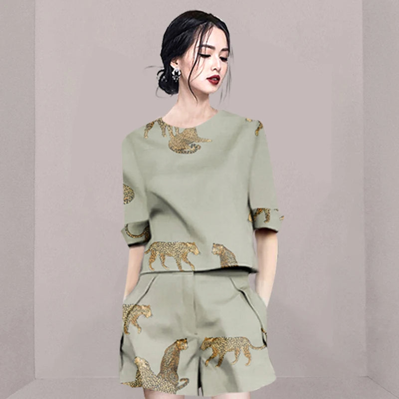 BellaGlam Zomerse Dierenprint Set