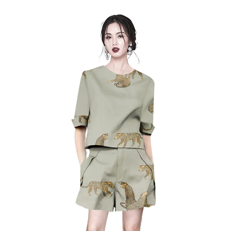 BellaGlam Zomerse Dierenprint Set