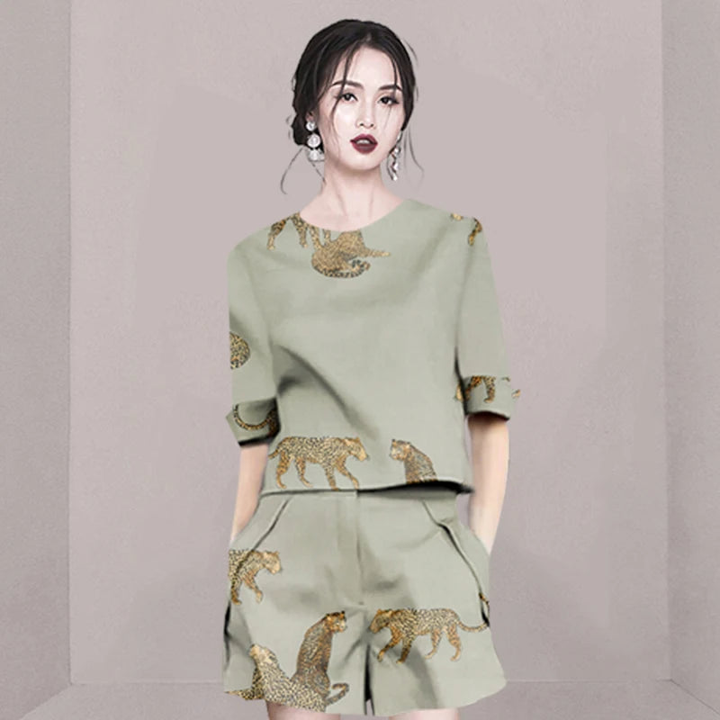 BellaGlam Zomerse Dierenprint Set