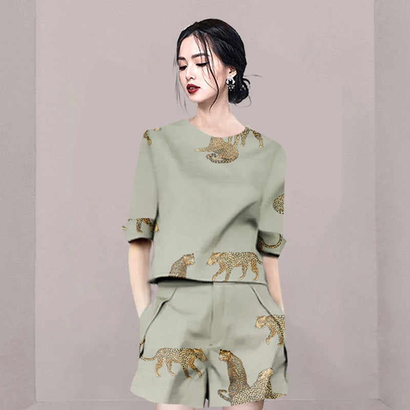 BellaGlam Zomerse Dierenprint Set