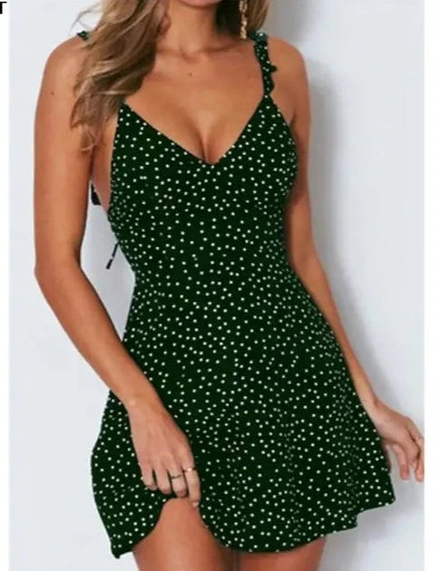 Glamoureuze Moda Abito Midi Bodycon Estivo per Donne