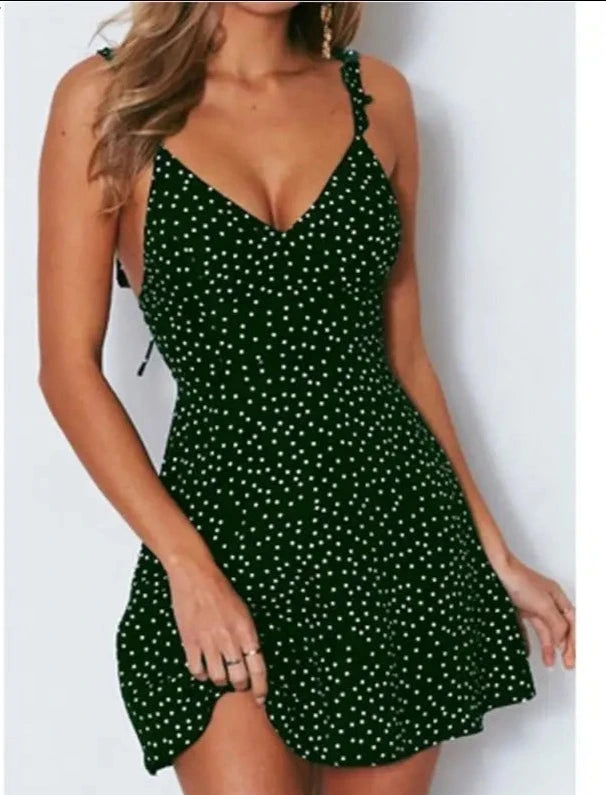 Glamoureuze Moda Abito Midi Bodycon Estivo per Donne