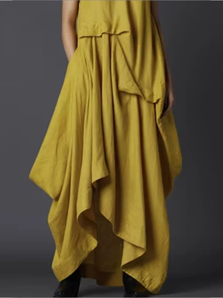 Zomerse Elegante Maxi Tank Jurk