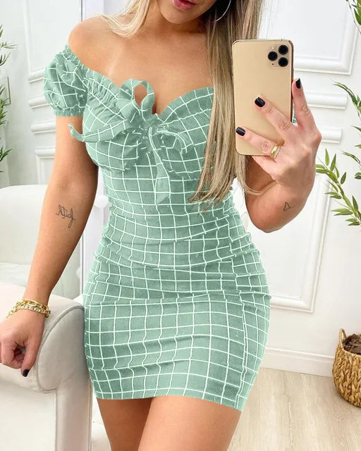 Vestito estivo con stampa sexy