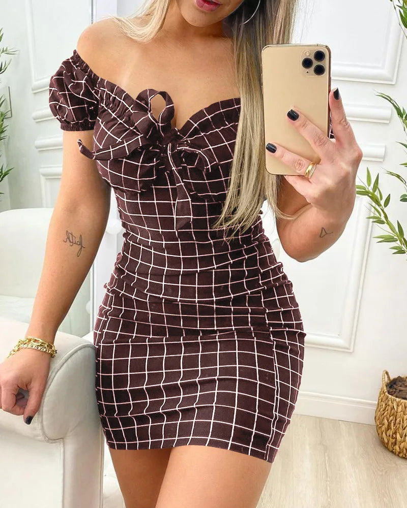 Vestito estivo con stampa sexy