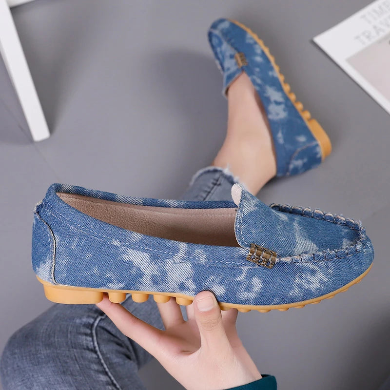 Bleetere Stil Sommer Wandelloafers
