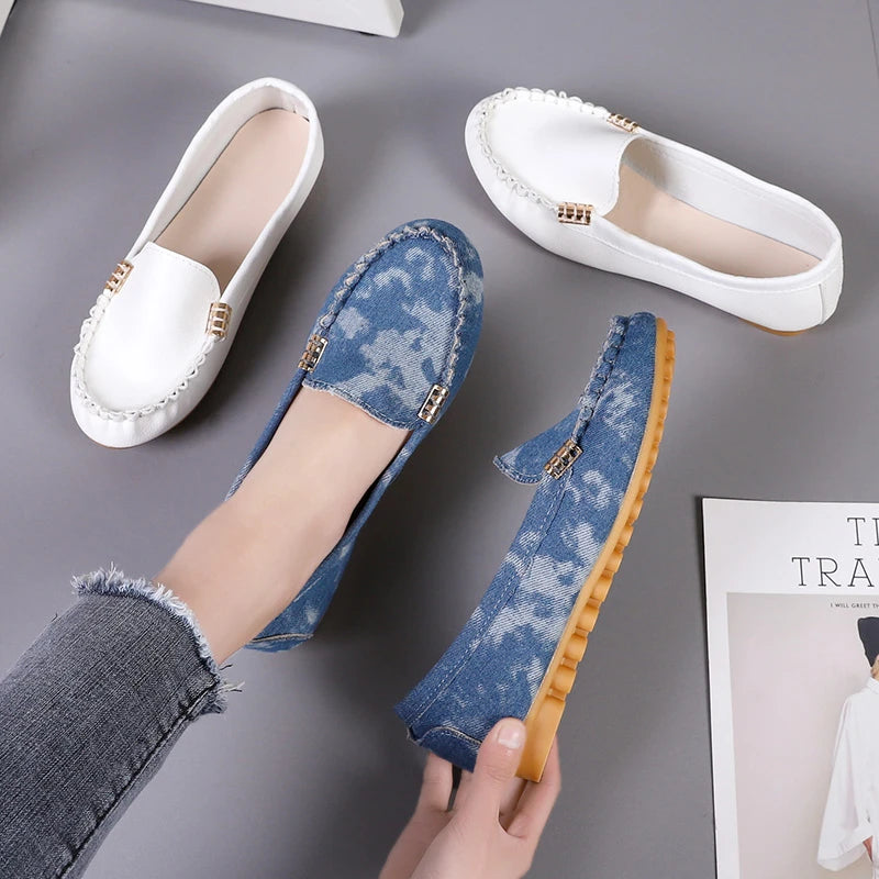 Bleetere Stil Sommer Wandelloafers