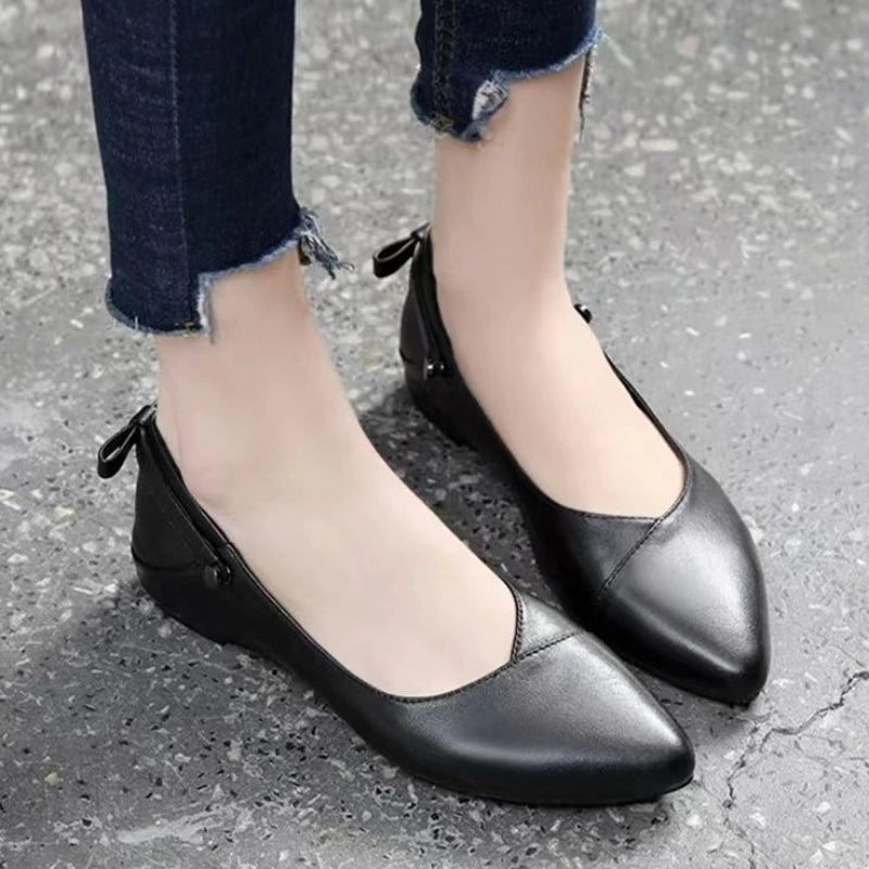 CityChic Shoes Black Moccasins Flat Flats