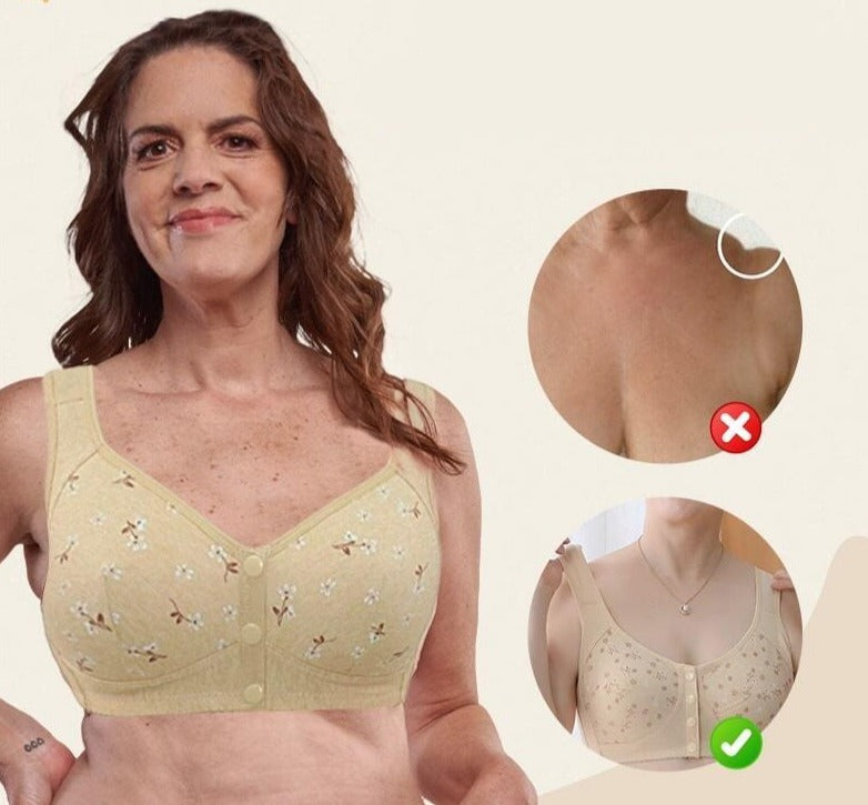 Moeiteloze elegantie: Ontdek de Bloesem Beha Met Voorsluiting