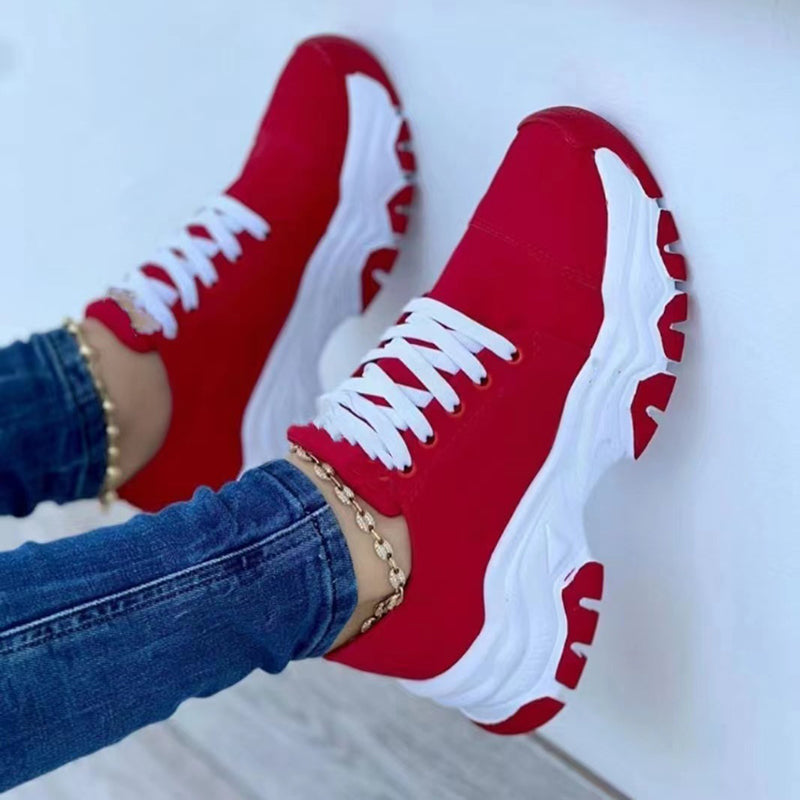 Serena | Sneakers ortopediche e di lusso in microfibra
