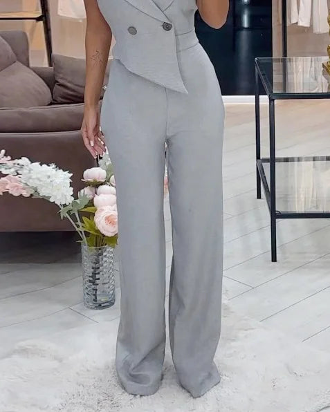 EDITH Jumpsuit mit Reverskragen