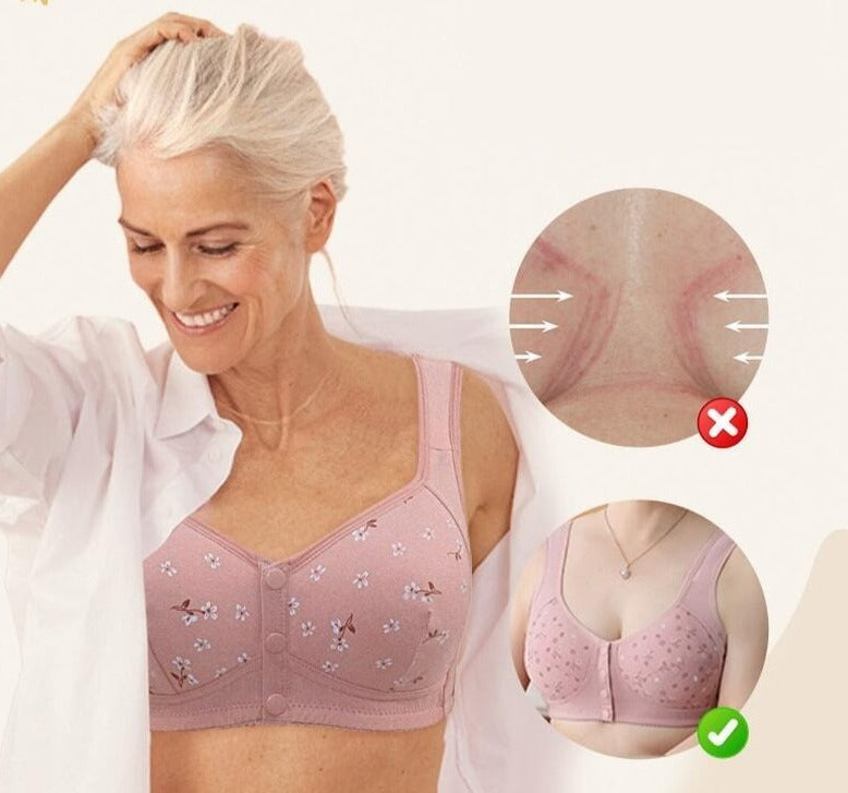 Moeiteloze elegantie: Ontdek de Bloesem Beha Met Voorsluiting