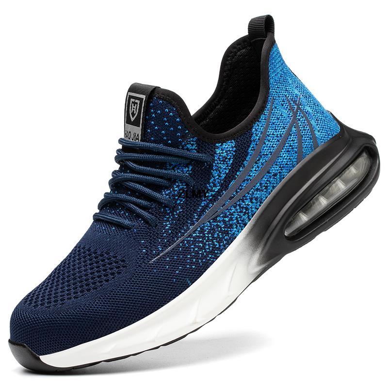 Velanora - antislip groene zwarte veiligheidsschoenen