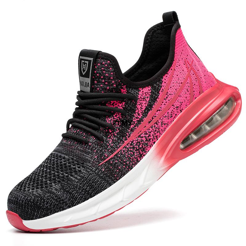 Velanora - antislip groene zwarte veiligheidsschoenen