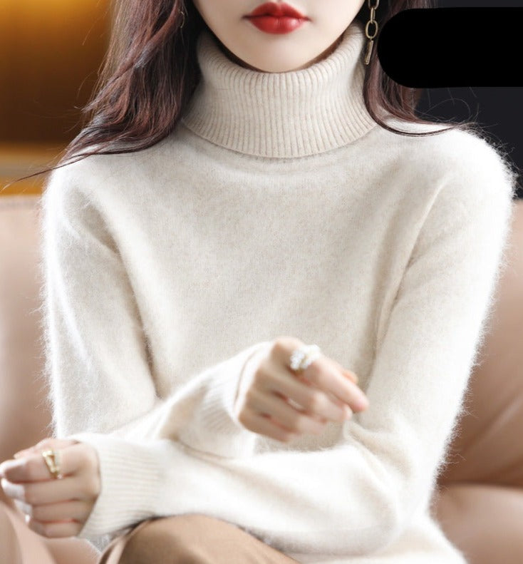 Opvallende Elegante Cashmere-Look Trui – Luxe en Zacht Damesdesign