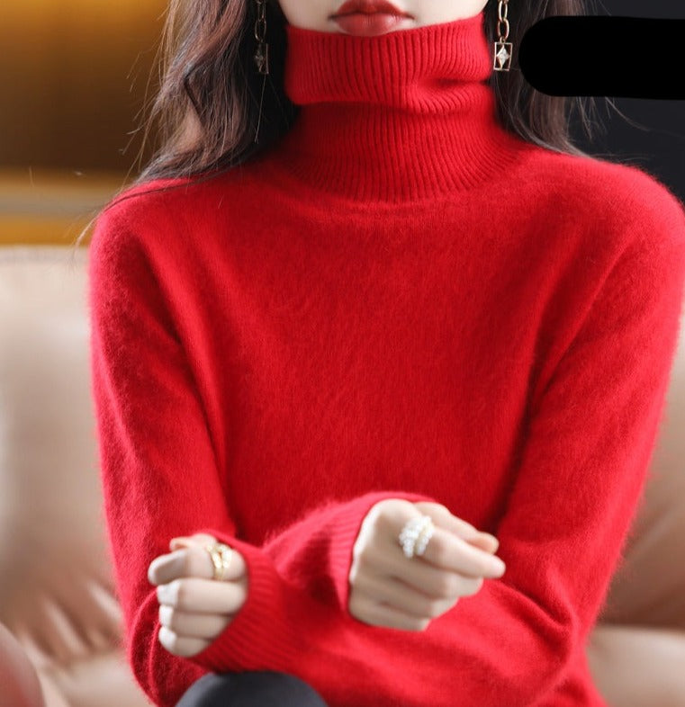 Opvallende Elegante Cashmere-Look Trui – Luxe en Zacht Damesdesign