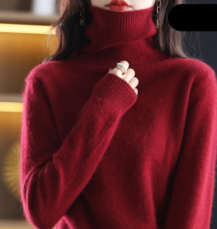 Opvallende Elegante Cashmere-Look Trui – Luxe en Zacht Damesdesign