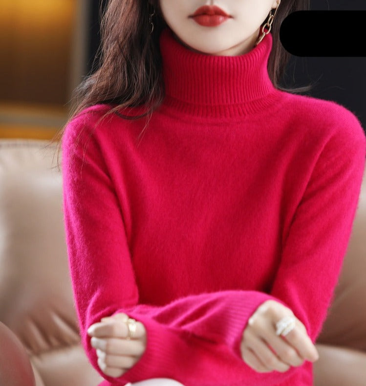 Opvallende Elegante Cashmere-Look Trui – Luxe en Zacht Damesdesign