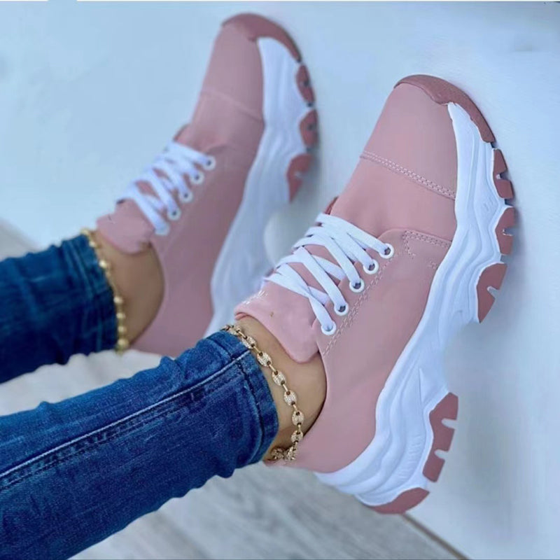 Serena | Sneakers ortopediche e di lusso in microfibra