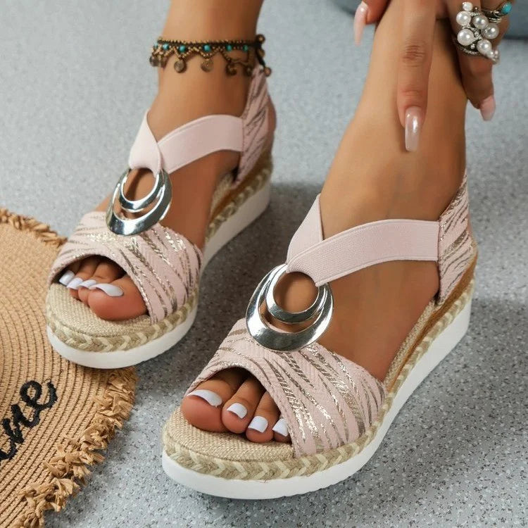 SoleViva Women's Leather Sandals