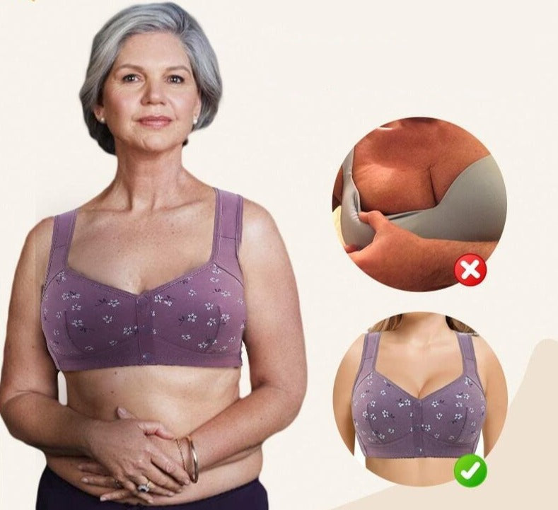 Moeiteloze elegantie: Ontdek de Bloesem Beha Met Voorsluiting