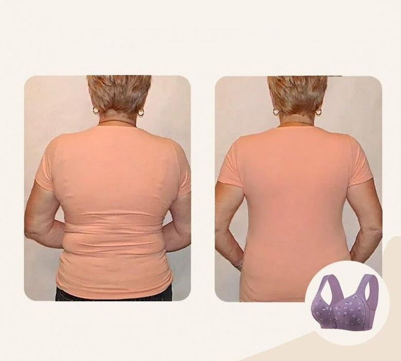 Moeiteloze elegantie: Ontdek de Bloesem Beha Met Voorsluiting