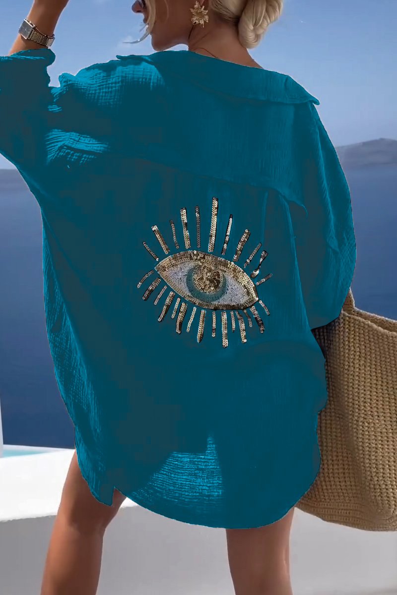 LuxeGemak Thia - Oversized Cotton Shirt