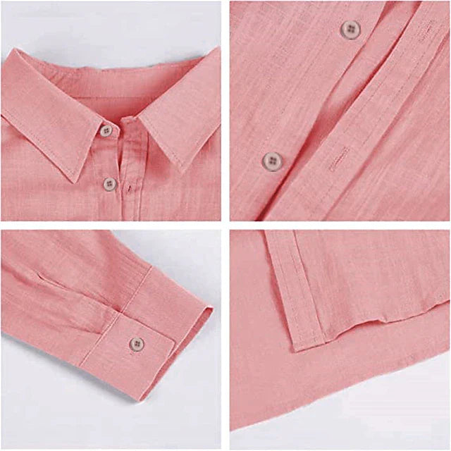 Aiden | Breathable Cotton-Linen Casual Shirt