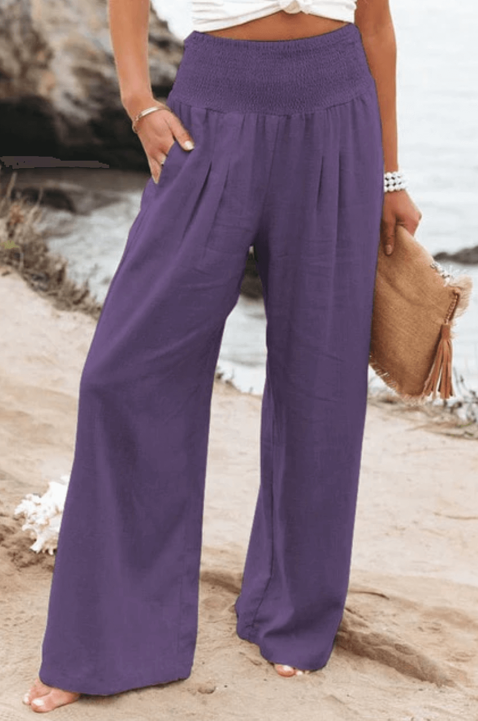 Velanora- Elegant and Comfortable Palazzo Pants for Women