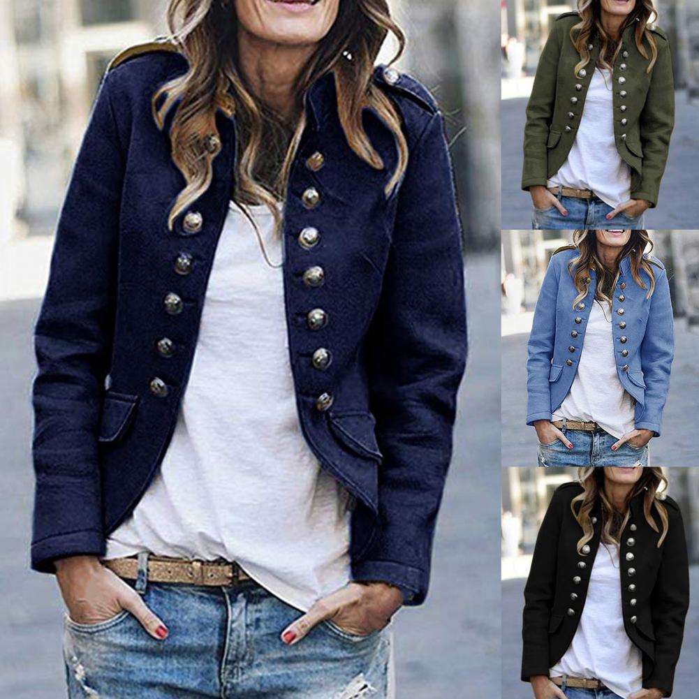 Blazer da donna Elegantista Couture con collo alto