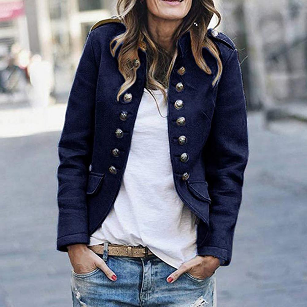 Blazer da donna Elegantista Couture con collo alto
