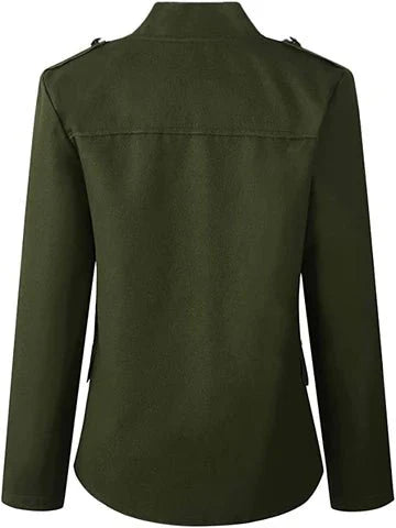 Blazer da donna Elegantista Couture con collo alto
