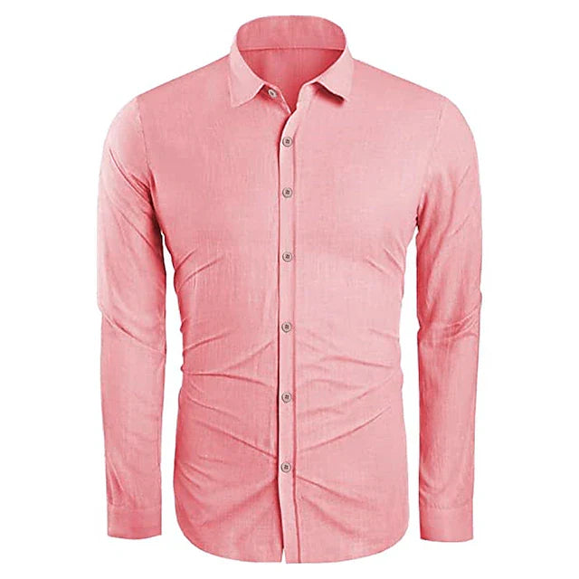 Aiden | Breathable Cotton-Linen Casual Shirt