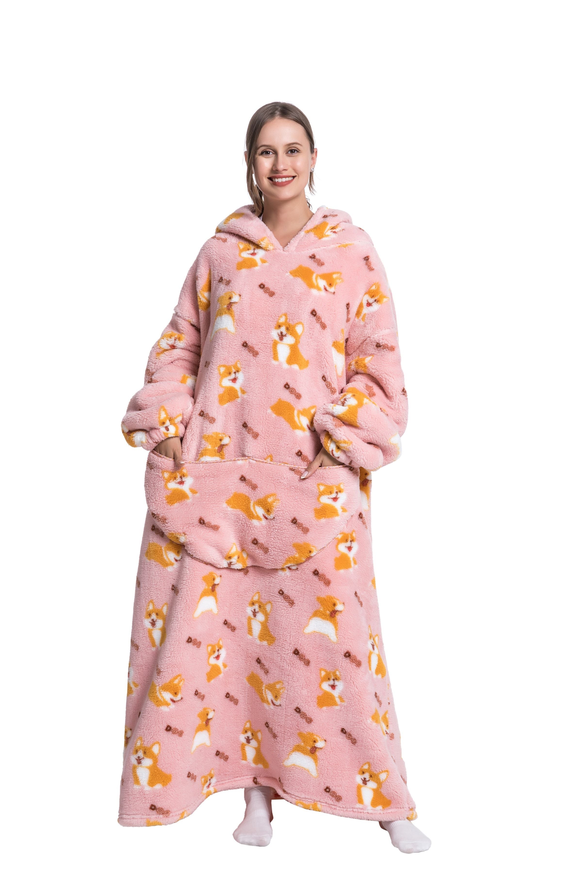 Fluffy Hoodie Blanket: Enjoy Luxurious Comfort and Style!
