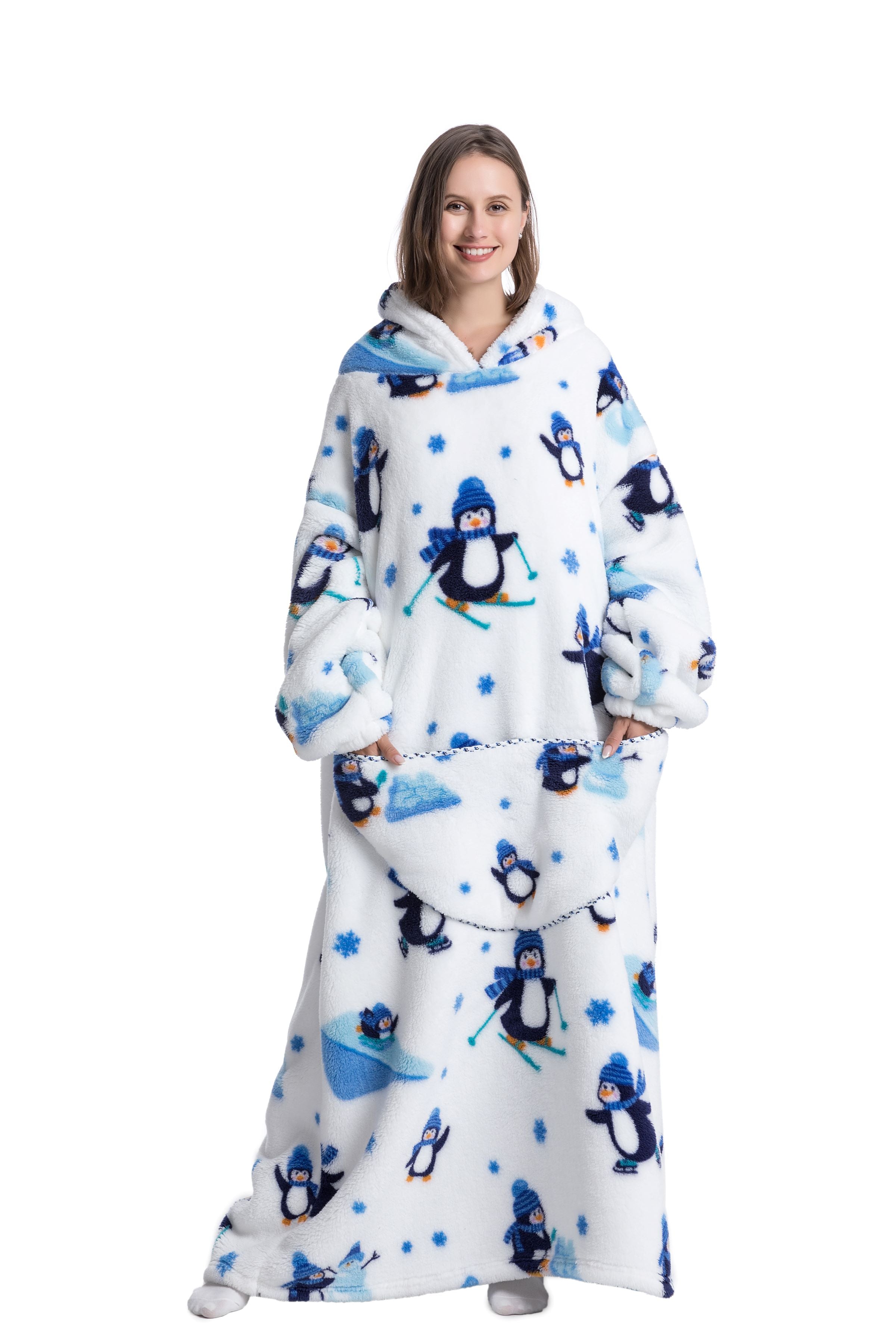 Fluffy Hoodie Blanket: Enjoy Luxurious Comfort and Style!