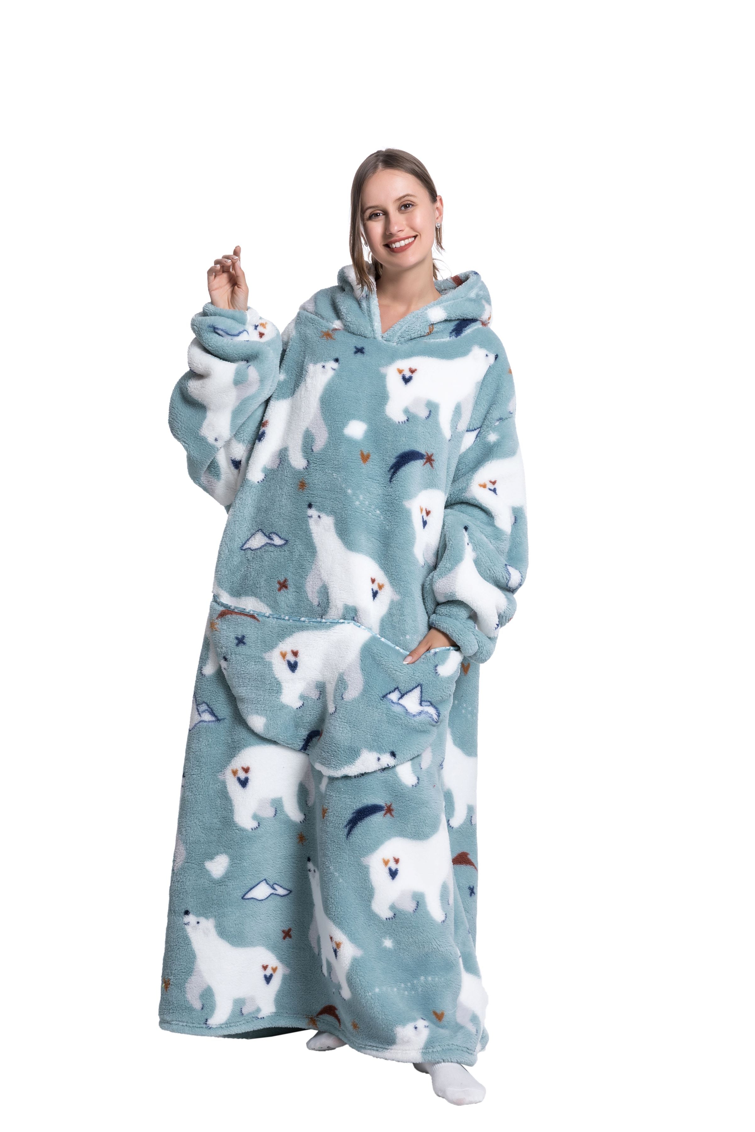 Fluffy Hoodie Blanket: Enjoy Luxurious Comfort and Style!