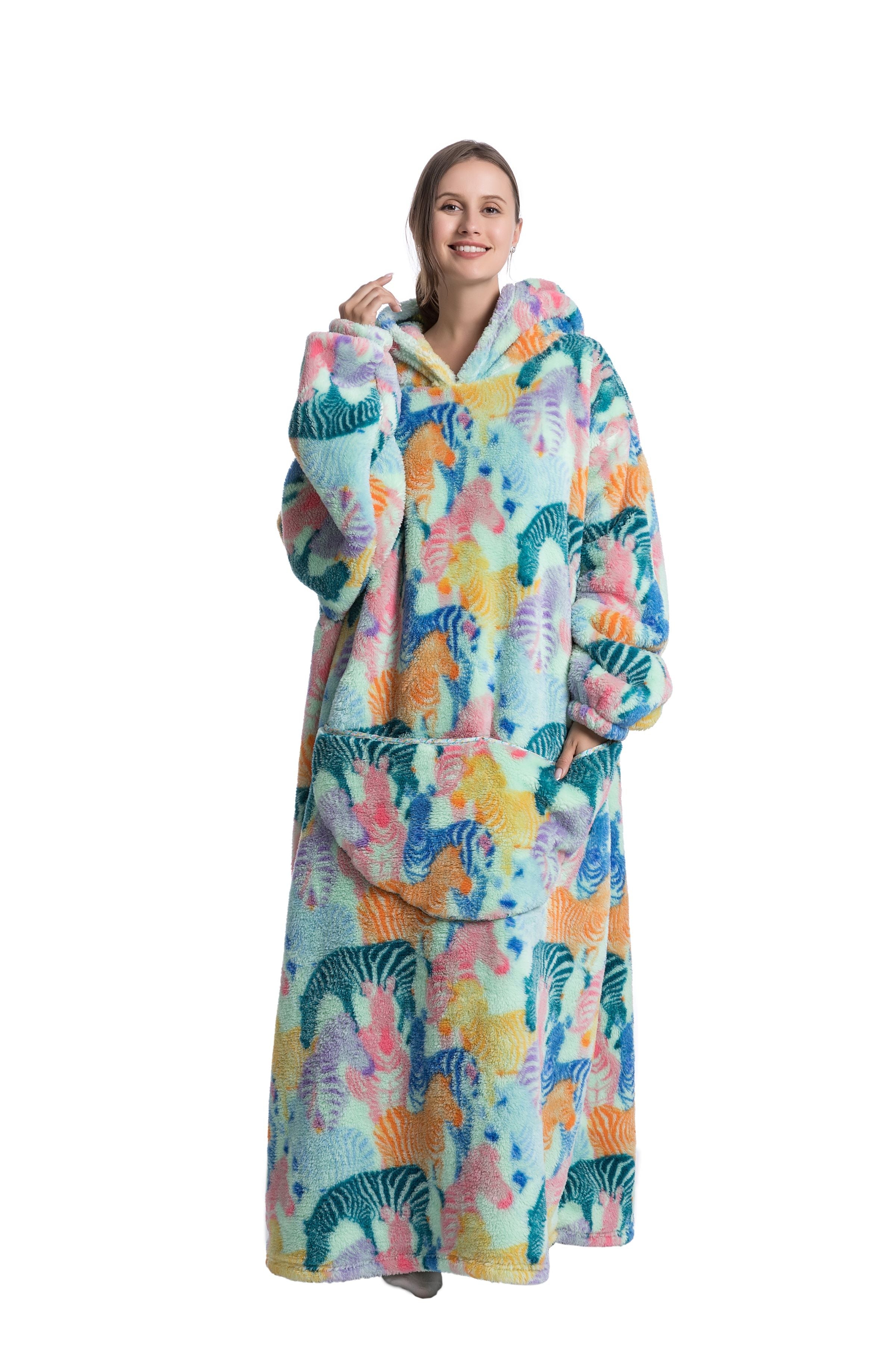 Fluffy Hoodie Blanket: Enjoy Luxurious Comfort and Style!
