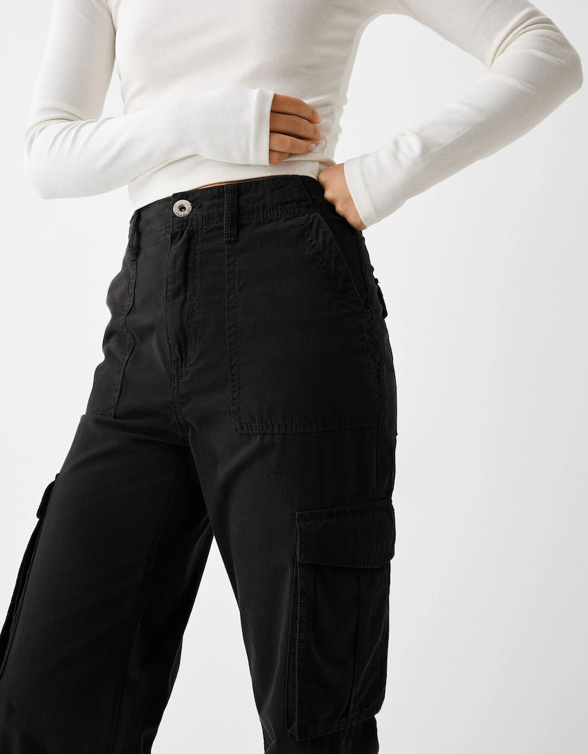 FijnVrouw Pantaloni Avventura di Lino di Lusso