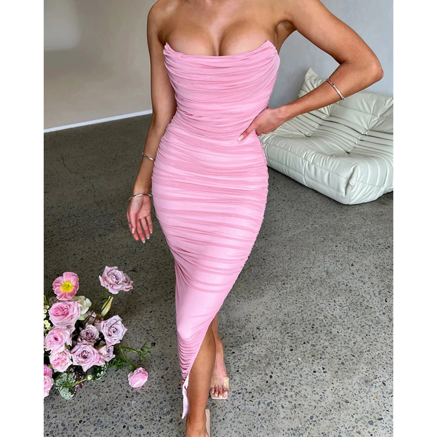 Bohemian Glow Maxi-Jurk